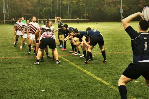 UNH men's rugby team