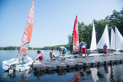 UNH sailing camp