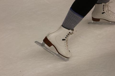 person figure skating