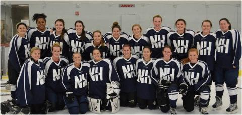 UNH womens ice hockey club team