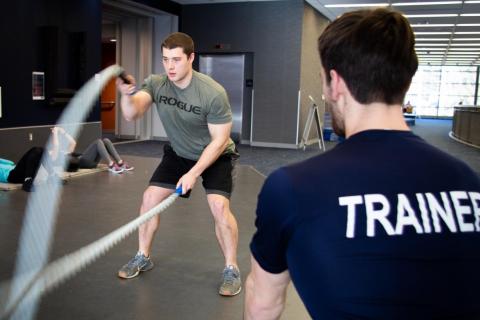 personal training at the Hamel Rec Center