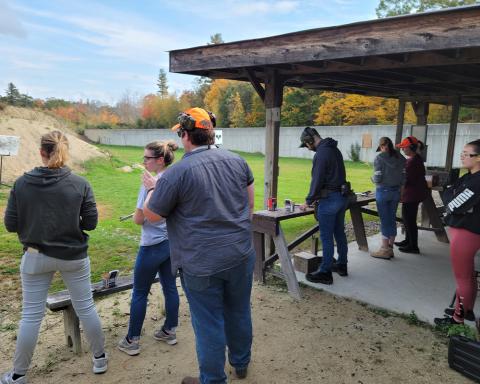 Shooting practice