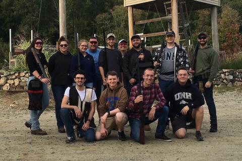 Team picture of the shooting club