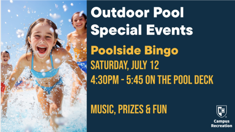 Outdoor Pool Bingo Event