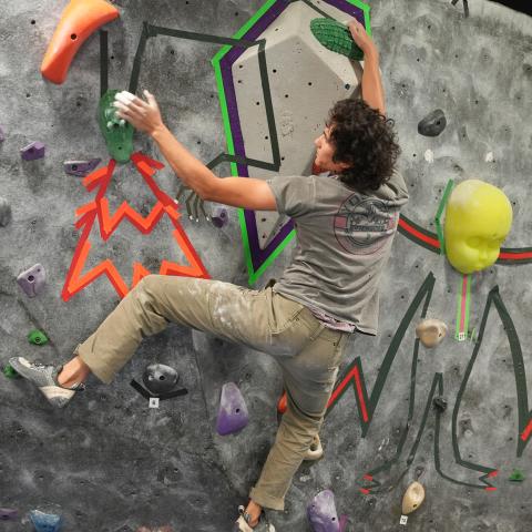 bouldering WALL